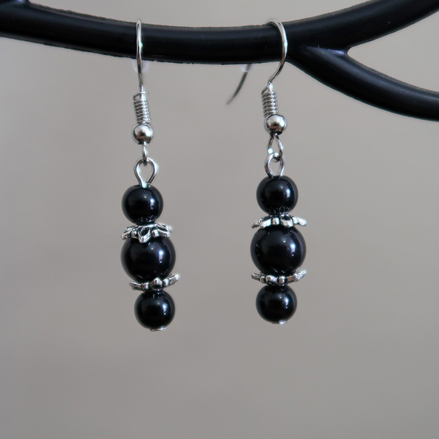 Earrings to match the Cathedral Keys necklace