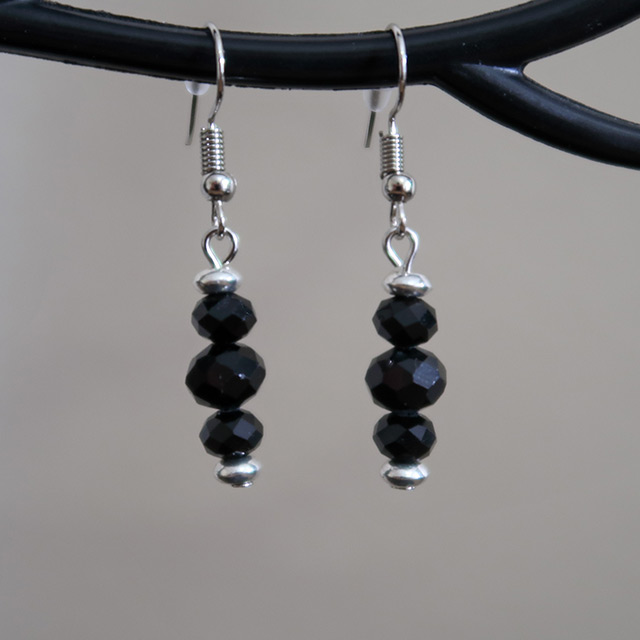Earrings to match the Cathedral Keys necklace